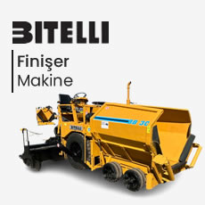 Bitelli Finişer Makine İkinciel Çıkma