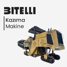 Bitelli Kazıma Makineleri İkinciel Çıkma