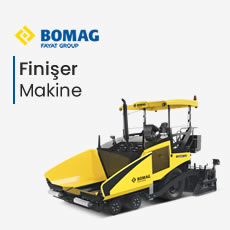 Bomag Finişer Makine İkinciel Çıkma