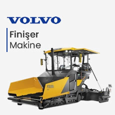 Volvo Finişer Makine İkinciel Çıkma