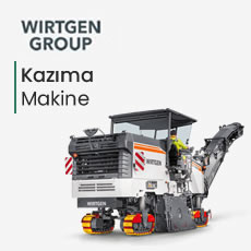 Wirtgen Kazıma Makineleri İkinciel Çıkma